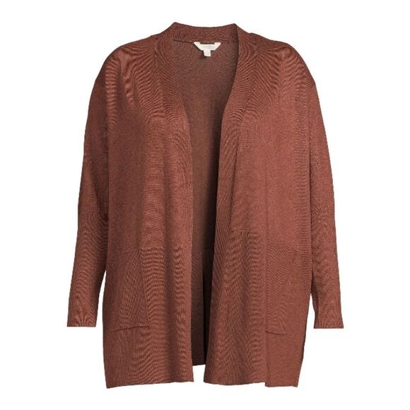 Women’s Plus Open Front Cardigan Sweater Size 4X - Picture 1 of 9